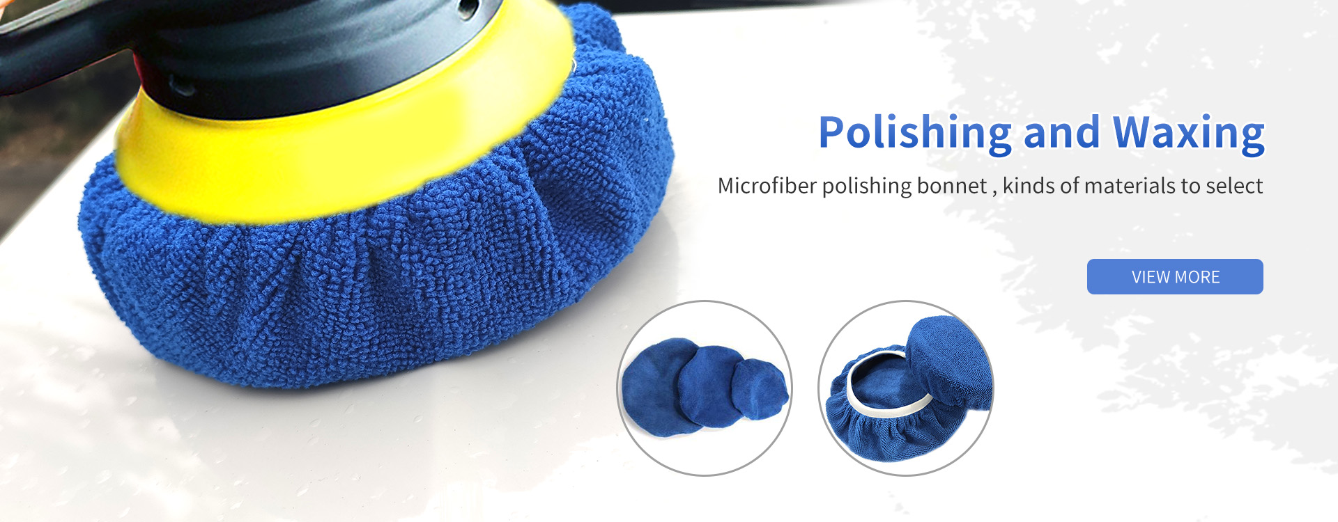 Zestaw nakładek polerskich z mikrofibry Polerka samochodowa