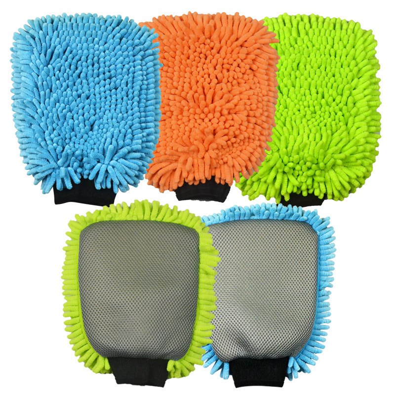 Rękawica do czyszczenia samochodu z mikrofibry Plush Wash Chenille Mitt
